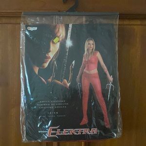 Adult Elektra Costume Size 12-14